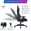 Ghế Gaming Da PU Cao Cấp – Thiết Kế Hiện Đại, Êm Ái Và Siêu Bền | GAM01BLU| LMT Decor