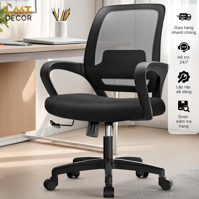 Ghế Văn Phòng Công Thái Học Neo Chair – Đẳng Cấp Thoáng Mát & Hỗ Trợ Cột Sống