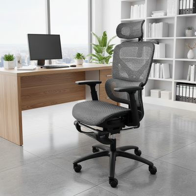 Ghế Văn Phòng Công Thái Học – Thiết Kế Ngả Lưng Siêu Thoải Mái |GTH01GR| LMT Decor