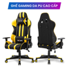 Ghế Gaming Da PU Cao Cấp – Thiết Kế Hiện Đại, Êm Ái Và Siêu Bền | GAM01YE| LMT Decor