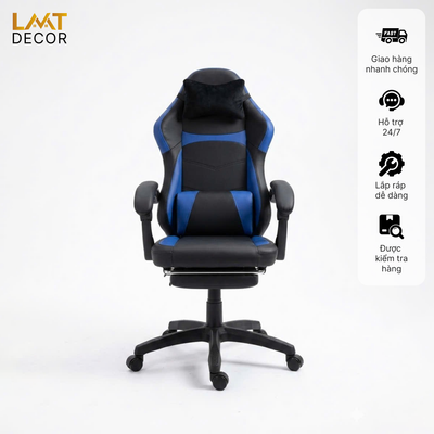 Ghế Gaming LMT Decor – Đỉnh Cao Tiện Nghi, Bảo Vệ Sức Khỏe Game Thủ